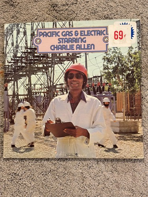 #ad Pacific Gas amp; Electric Starring Charlie Allen LP. Fully play tested. VG. $5.50