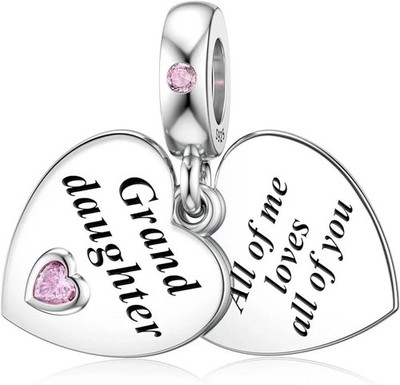 S925 Sterling Silber Enkelin Charm für Armbänder