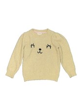 Cat Jack Boys Yellow Pullover Sweater 5T