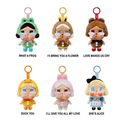 Pop MART Crybaby Crying Again Series Vinyl Plush Pendant Single Boxes