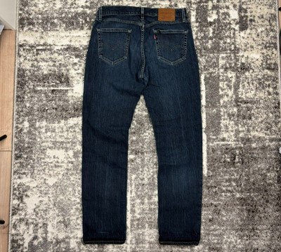 LEVIS 511 Herren Jeans Hose W34 L32 Slim Fit Blau Premium Stretch Denim