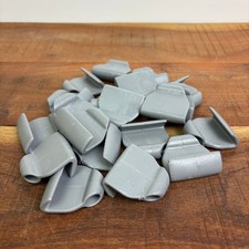 20x Planenhaken grau Haken Boot Abdeckung Persenninghaken Schlauchboot Seil-Ø6mm