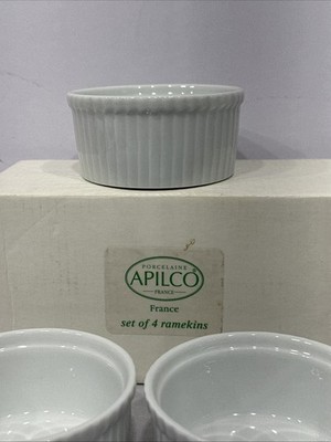 Apilco Porcelain France CLASSIC WHITEWARE Lot Of 4 | eBay