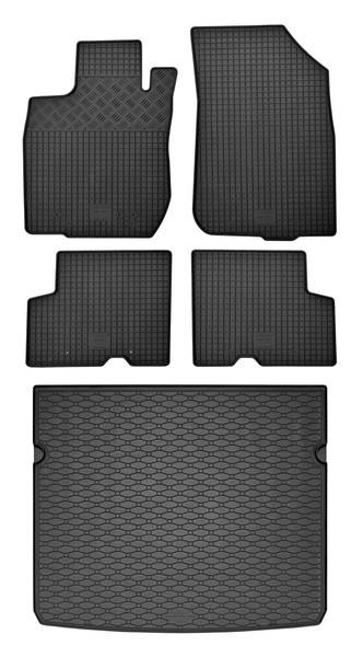 FußMatten & Kofferwanne Geeignet FüR Dacia Duster 4X4 Ab 2010 Bis 2017-image