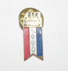 1990 AMA DISTRICT RALLY STUD PIN AMERICAN MOTORCYCLE ASSOCIATION — photo 1