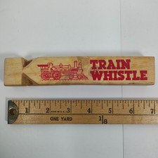 Wooden Train Whistle