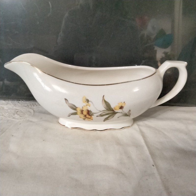 Antique Fine China Gravy Boat See All Pictures 