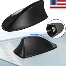 Car Shark Fin Antenna Aerial Cover Roof Radio Amfm Black For Hyundai Universal