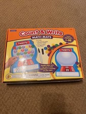 Lakeshore Count  Write Math Mats Activity Cards Self-Checking Set Ages 3 