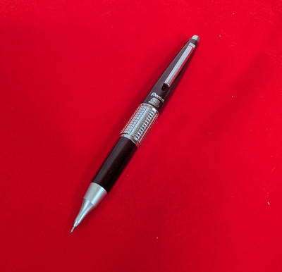 Pentel 5 Mechanical Pencil Kerry Original Version Made in Japan Black Silver