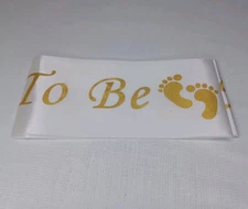 Mommy To Be Satin Sash Mom Baby Shower