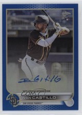 2022 Topps Chrome Rookie Blue Refractor 103/150 Ivan Castillo #RA-IC Auto 1p5