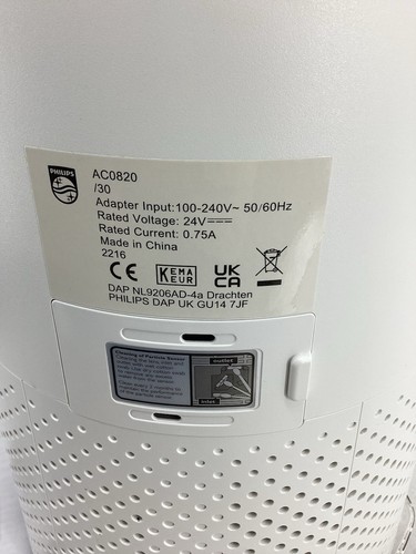 Philips 800 Series Compact Air Purifier AC0820 - Picture 4 of 8
