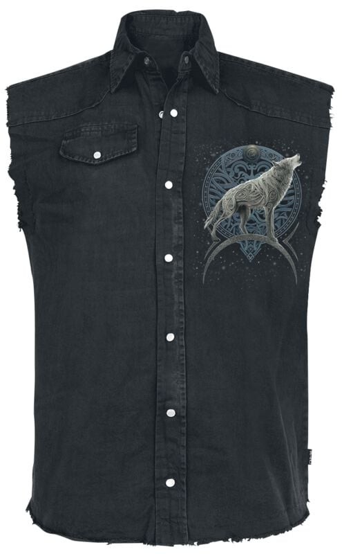 Велосипедист Spiral Weste Herren Celtic Wolf schwarz Рок-одежда Одежда для верховой езды 7790₽