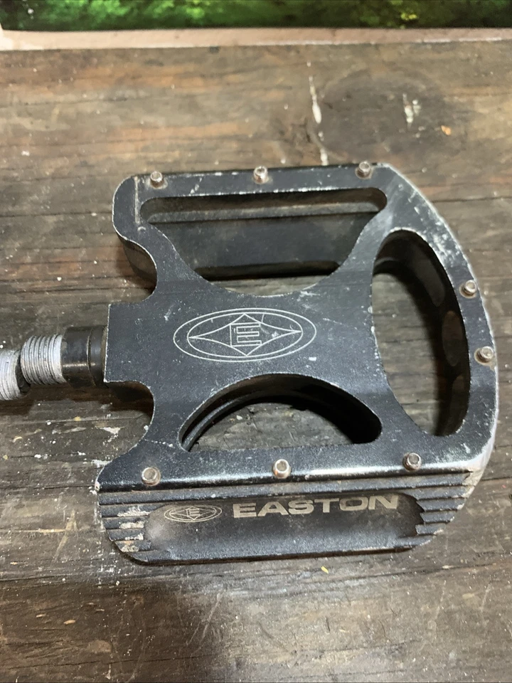 Pedales Easton Flatboy 9/16 negros vintage MTB DH BMX Foto 3 de 3