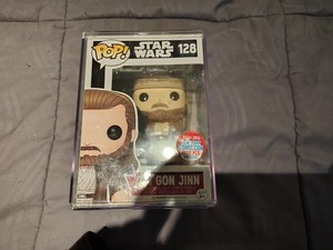 Funko Pop Star Wars Qui-Gon Jinn 2000 Piece NYCC Exclusive - 75-80% Mint!