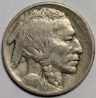 1915 buffalo nickel 5c - combined shipping available