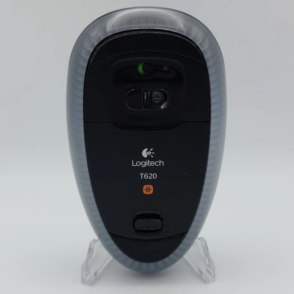 Logitech T620 Wireless Touch Mouse Black w/ Unifying Receiver + Batteries Tested - Image 2 of 4