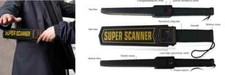 Handheld Metal Detector Security Scanner Super Body Search MD-3003B1
