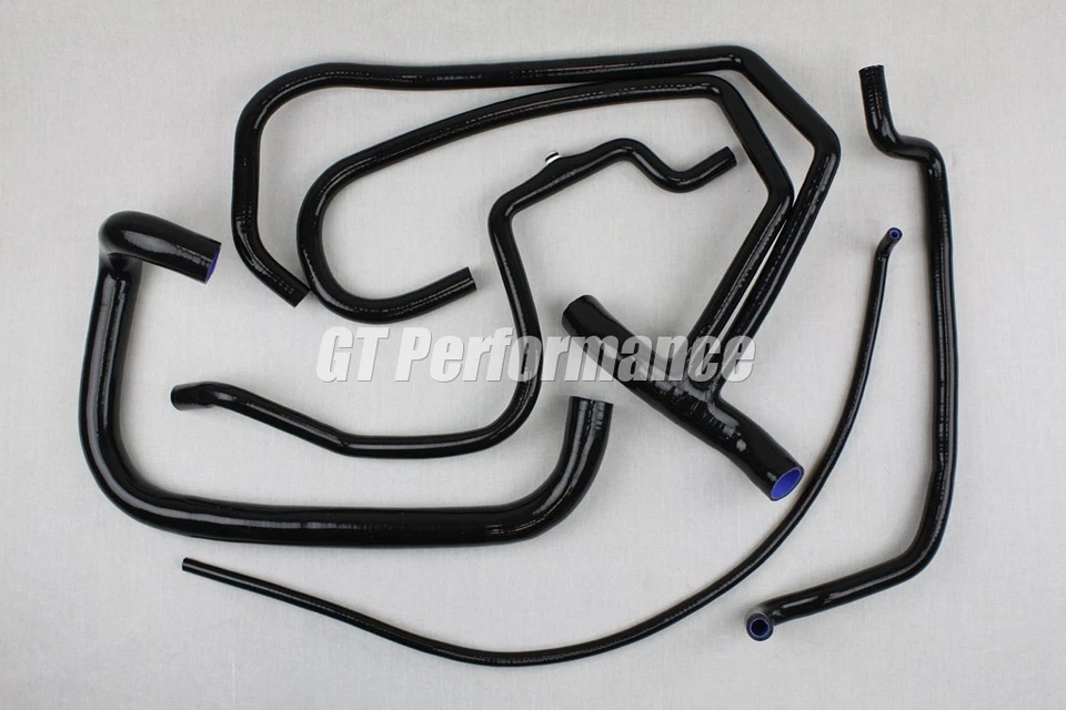 GT PERFORMANCE Kit 5 durites silicone Peugeot 205 Rallye 1.3L Durite Soupapes Neuf NOIR
