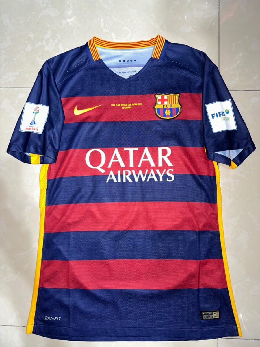 M*a様 FCバルセロナ 2015 Messi 10 ジャージ Messi #10 - 2014-2015 FC Barcelona Home Jersey with