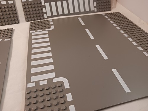 Lego 6 baseplates Stright, crossroad, curved 32x32 P-4 - Picture 7 of 8