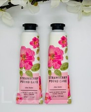 Bath and Body Works Strawberry Pound Cake 1fl oz. Hand Cream 2-Pack