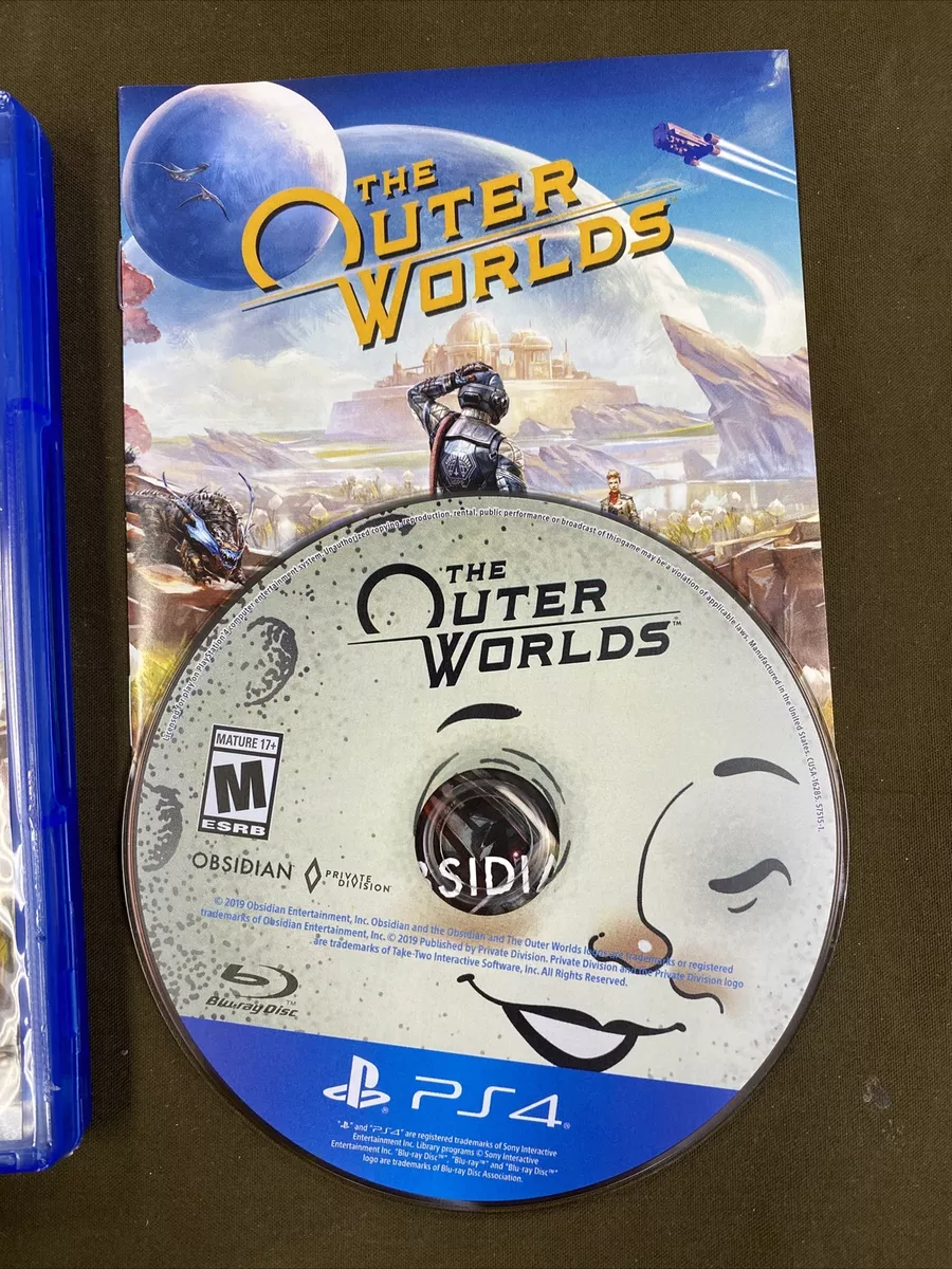  The Outer Worlds Playstation 4 : Take 2 Interactive