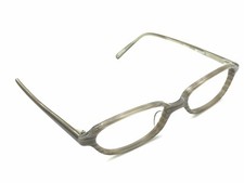 Matsuda 14313 Women's Brown Stripe Oval Eyeglasses Frame Vintage 51-17-142 Japan