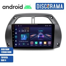 AUTORADIO ANDROID 6/128GB TOYOTA RAV4 2001-2015 STEREO AUTO TOUCH 9" WIFI NAVI