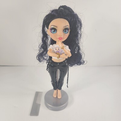Rainbow High Ainsley Slater Shadow High Deep Purple Black Hair (NO SHOES)