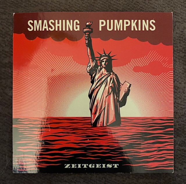 Smashing Pumpkins Zeitgeist Promo Sticker 2007 Billy Corgan | eBay