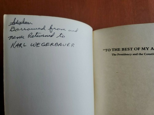 To the Best of My Ability:The Presidency & the Constitution by Donald L Robinson - Imagen 9 de 9