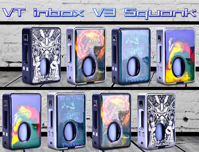 HCigar VT Inbox V3   75 Watt Squonker   Evolv DNA75 Chipsatz   18650 Akku-Träger