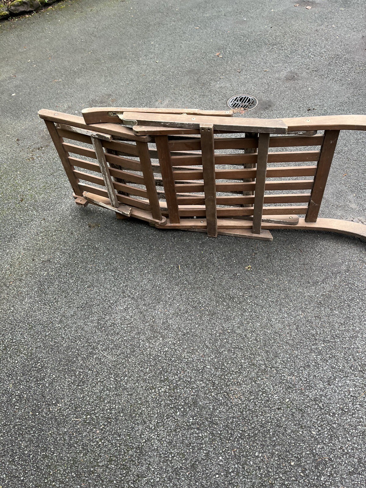 John Lewis Sun lounger “Steamer” Style With Cushion eBay