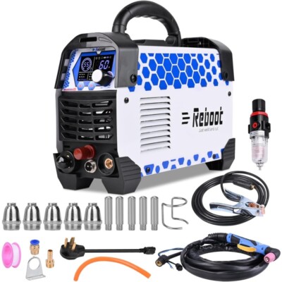 Reboot Plasma Cutter RBC6000DL PRO, 60 Amp Non Touch Pilot Arc Cutter Machine