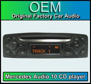 Mercedes Viano Audio 10 Cd Player Merc Vito Car Stereo Radio Code Ebay