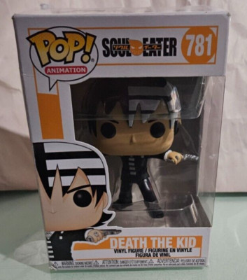 funko pop ! animation 781 soul eater DEATH THE KID vinyl figure  NEW  cover wear