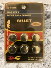 SPECTRE 14285 Chrome Show Car Dress Up Bolt Cap Covers For 7/16" & 10mm Bolts