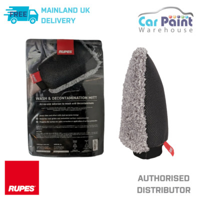 RUPES Wash & Decontamination Mitt Washing Valeting & Clay Mitt 9.CLAYMITT