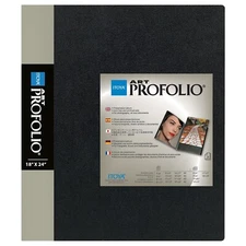 Itoya Art Profolio 18x24" Storage/Display Book Album 24 Sleeves for 48 Views