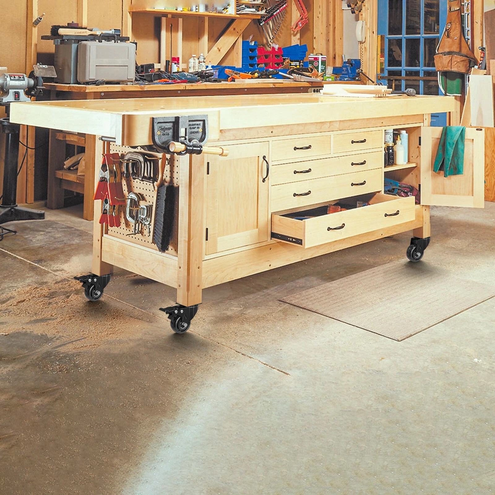 Workbench on 50mm Auroh Castors