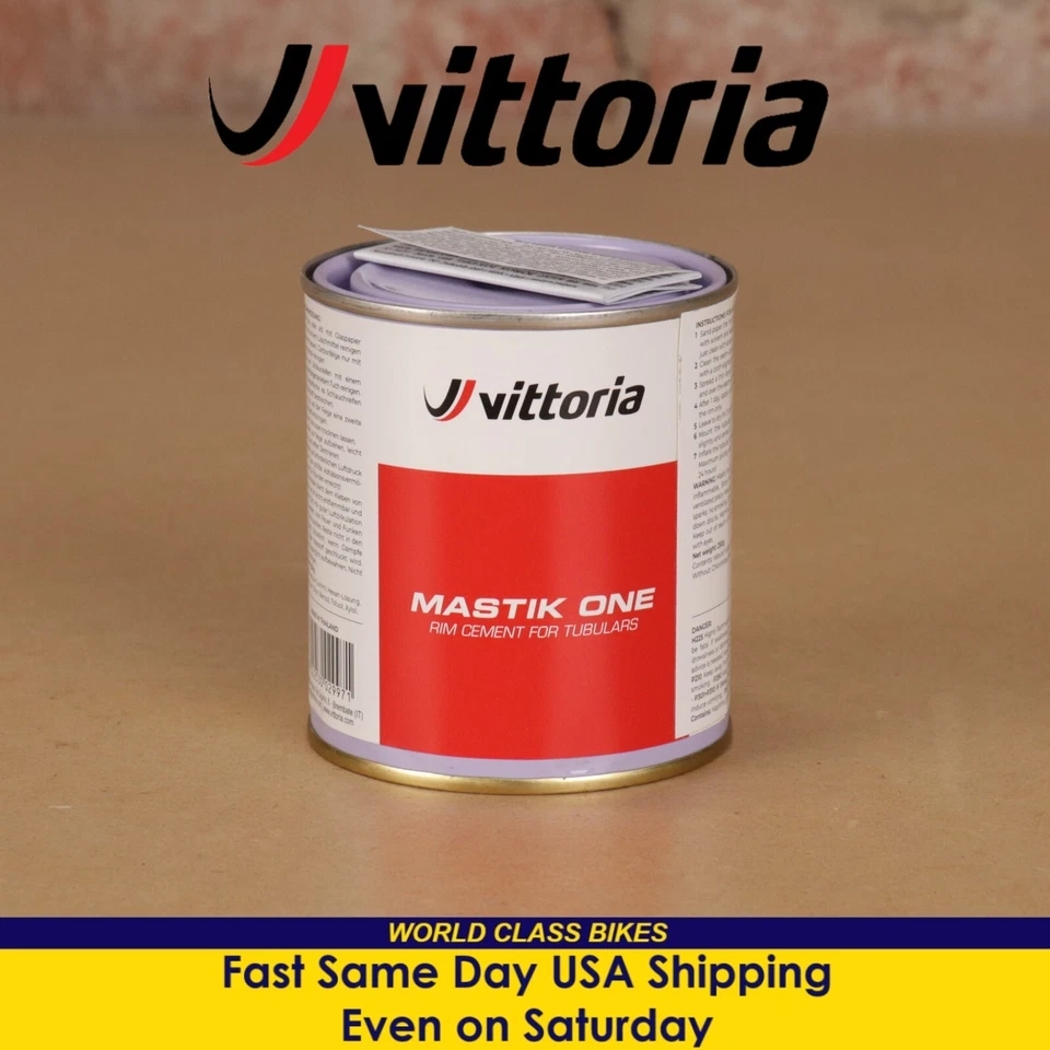 Vittoria Mastik One Original Tubular Tire Glue Rim Cement 250g TIN