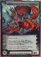 Chaotic Ginar'rash the Extinguisher Fire and Stone Random Stats 