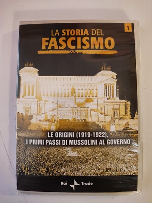 LA STORIA DEL FASCISMO 1 - DVD RAI TRADE - SIGILLATO