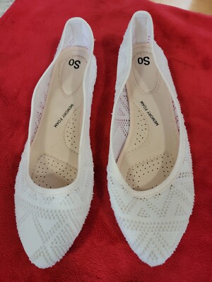 SO  Hitide Women's Pointed Toe Ballet Flats Size 9. New Without Box 