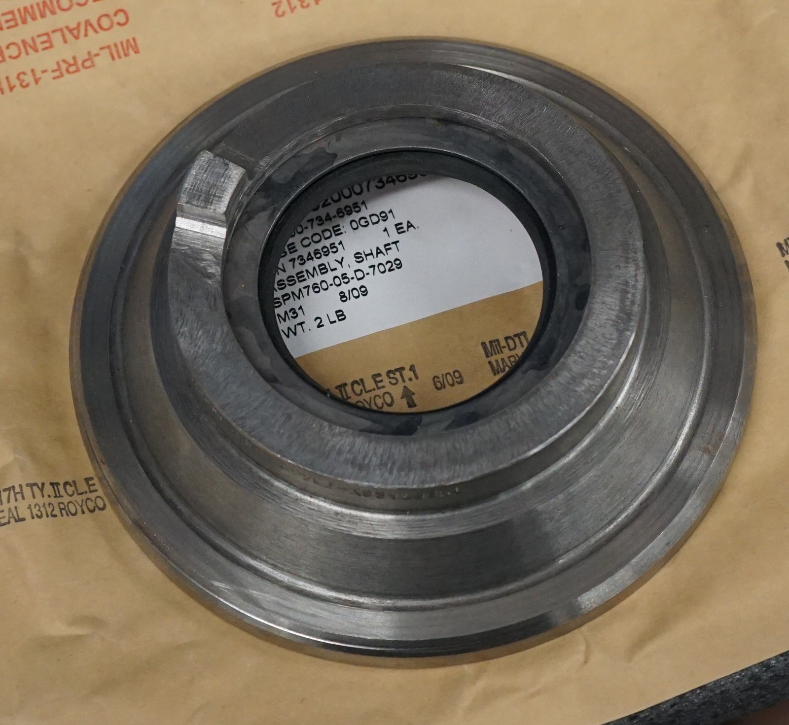 MILITARY M939 M809 TRUCK FRONT AXLE SHAFT OIL SEAL 7346951 