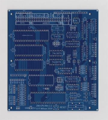 Simple Z80 SBC Rev 2.2 - P.Wilson 2020