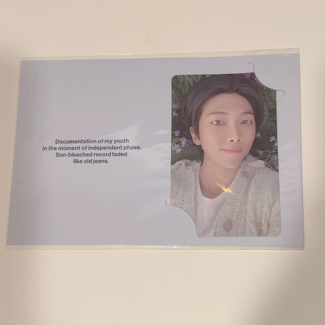 BTS RM indigo購入特典台紙付き ホログラム フォトカード ほぼ、新品 BTS RM INDIGO Album Photo Cards, Weverse Shop POB | eBay