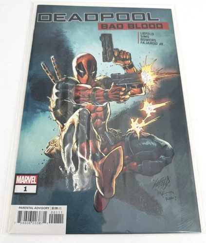 Deadpool Bad Blood #1 Cover A Regular Rob Liefeld Cover 2022 MCU Marvel Comic NM